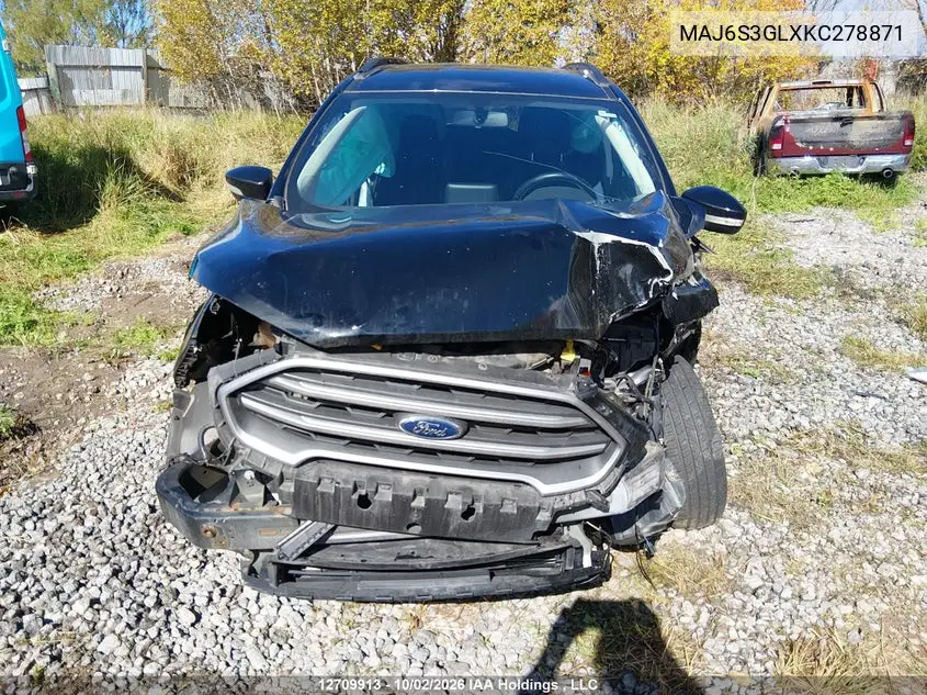 2019 FORD ECOSPORT VIN MAJ6S3GLXKC278871 — фото 13