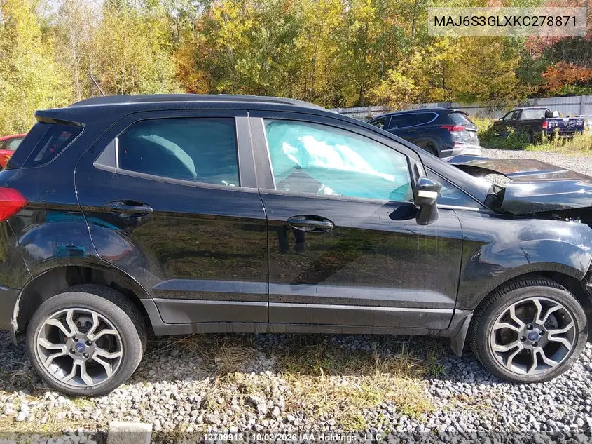 2019 FORD ECOSPORT VIN MAJ6S3GLXKC278871 — фото 14