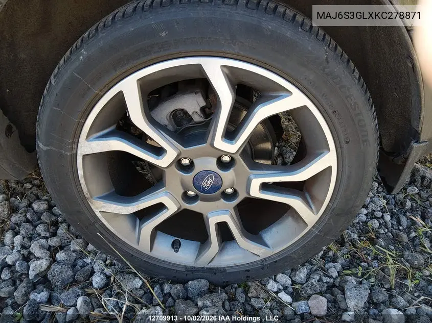 2019 FORD ECOSPORT VIN MAJ6S3GLXKC278871 — фото 23