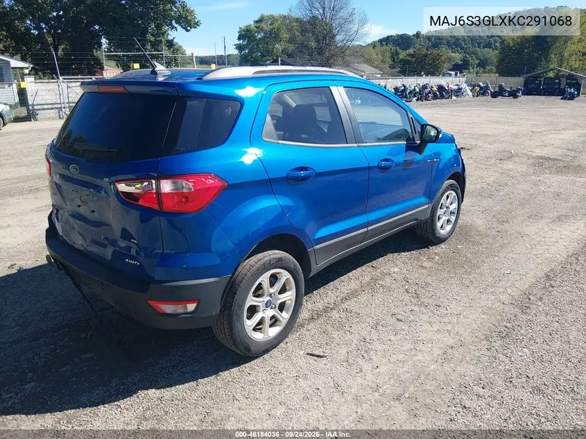 2019 FORD ECOSPORT VIN MAJ6S3GLXKC291068 — фото 4