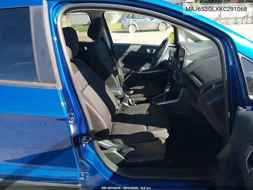 2019 FORD ECOSPORT VIN MAJ6S3GLXKC291068 — фото 5