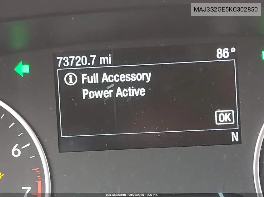 2019 FORD ECOSPORT VIN MAJ3S2GE5KC302850 — фото 15