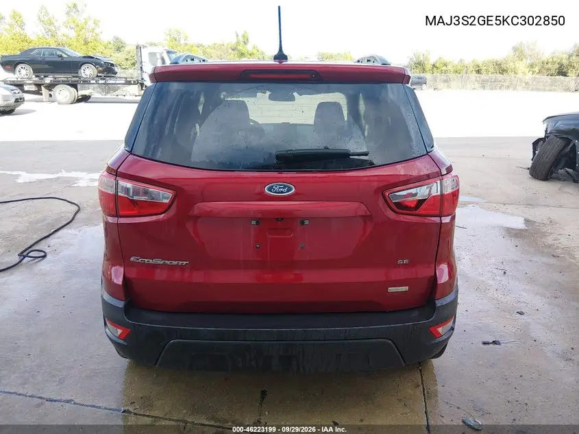 2019 FORD ECOSPORT VIN MAJ3S2GE5KC302850 — фото 16
