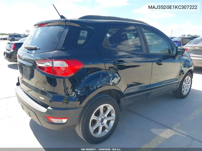 2019 FORD ECOSPORT VIN MAJ3S2GE1KC307222 — фото 4