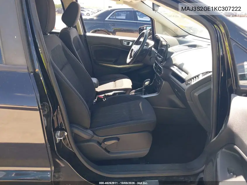 2019 FORD ECOSPORT VIN MAJ3S2GE1KC307222 — фото 5