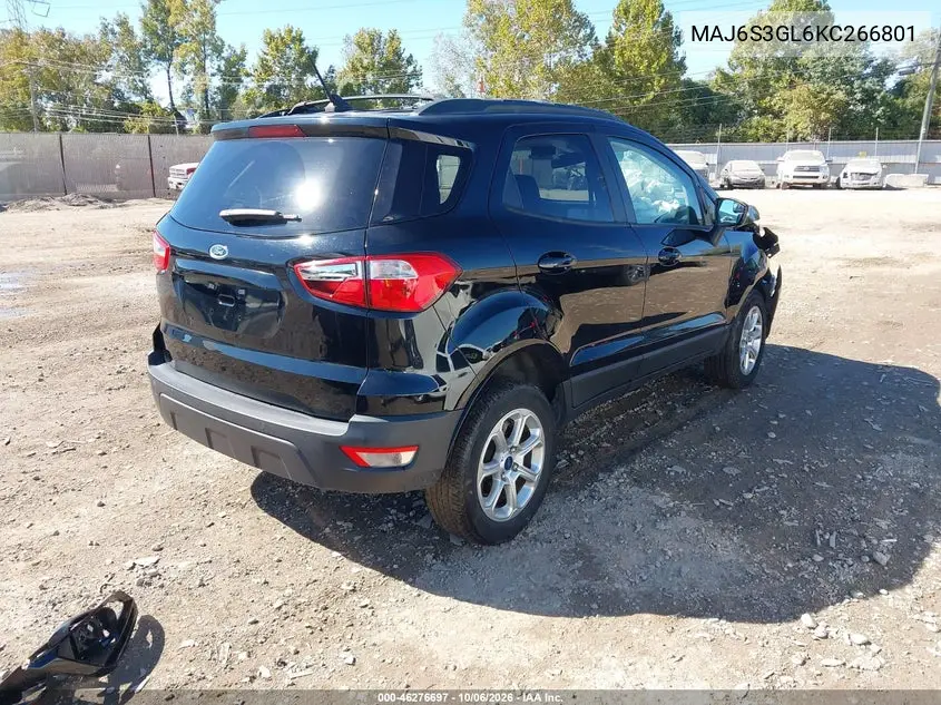 2019 FORD ECOSPORT VIN MAJ6S3GL6KC266801 — фото 4