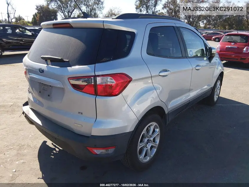 2019 FORD ECOSPORT VIN MAJ3S2GE3KC291072 — фото 4