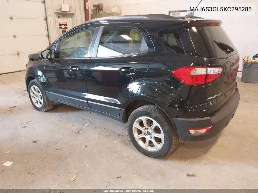 2019 FORD ECOSPORT VIN MAJ6S3GL5KC295285 — фото 3