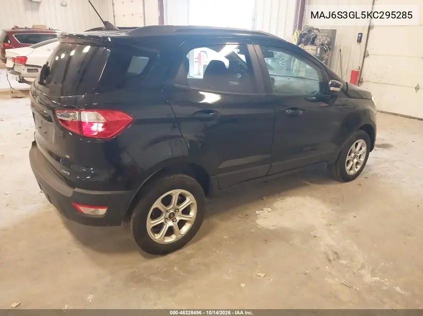 2019 FORD ECOSPORT VIN MAJ6S3GL5KC295285 — фото 4