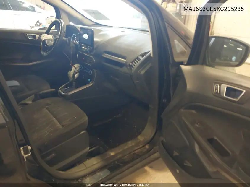 2019 FORD ECOSPORT VIN MAJ6S3GL5KC295285 — фото 5