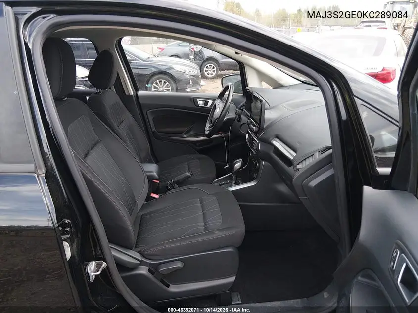 2019 FORD ECOSPORT VIN MAJ3S2GE0KC289084 — фото 5