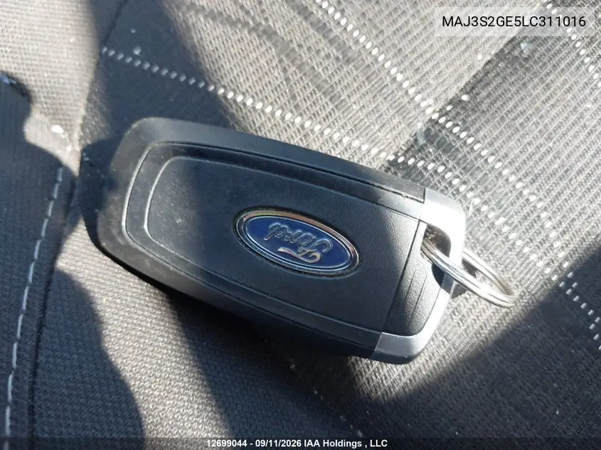 2020 FORD ECOSPORT VIN MAJ3S2GE5LC311016 — фото 11