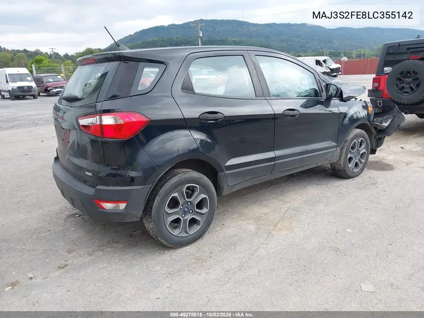 2020 FORD ECOSPORT VIN MAJ3S2FE8LC355142 — фото 4