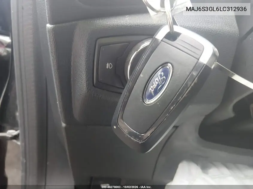 2020 FORD ECOSPORT VIN MAJ6S3GL6LC312936 — фото 11