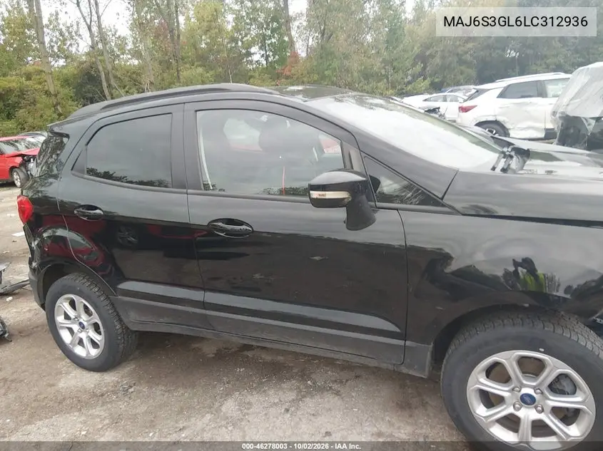 2020 FORD ECOSPORT VIN MAJ6S3GL6LC312936 — фото 14