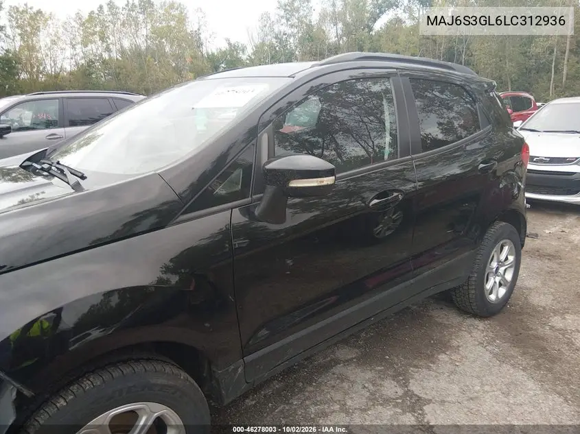 2020 FORD ECOSPORT VIN MAJ6S3GL6LC312936 — фото 15