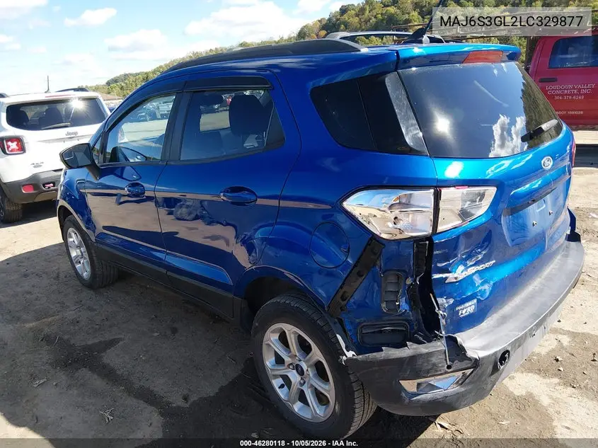 2020 FORD ECOSPORT VIN MAJ6S3GL2LC329877 — фото 3