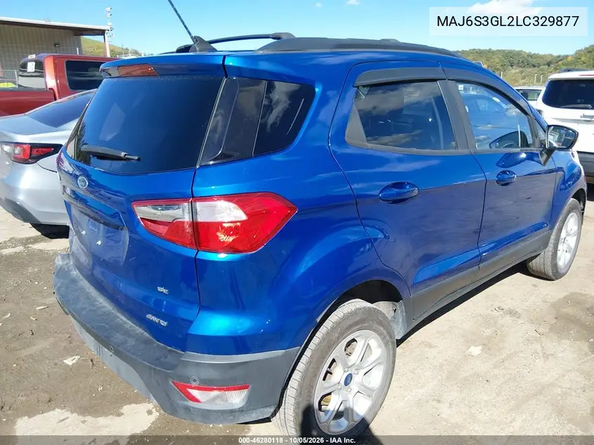 2020 FORD ECOSPORT VIN MAJ6S3GL2LC329877 — фото 4