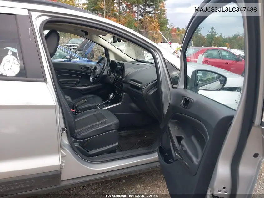 2020 FORD ECOSPORT VIN MAJ6S3JL3LC347488 — фото 5