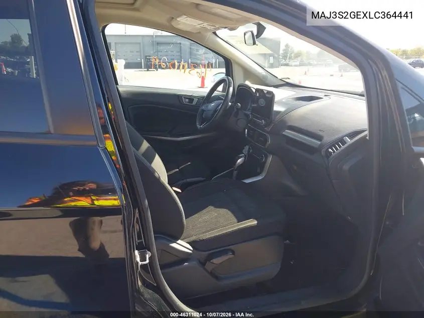 2020 FORD ECOSPORT VIN MAJ3S2GEXLC364441 — фото 5