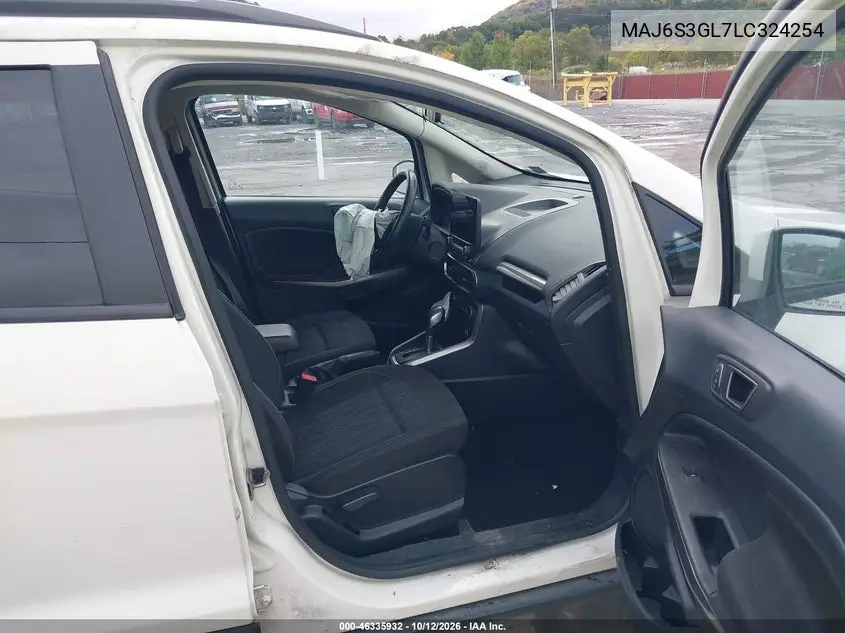 2020 FORD ECOSPORT VIN MAJ6S3GL7LC324254 — фото 5