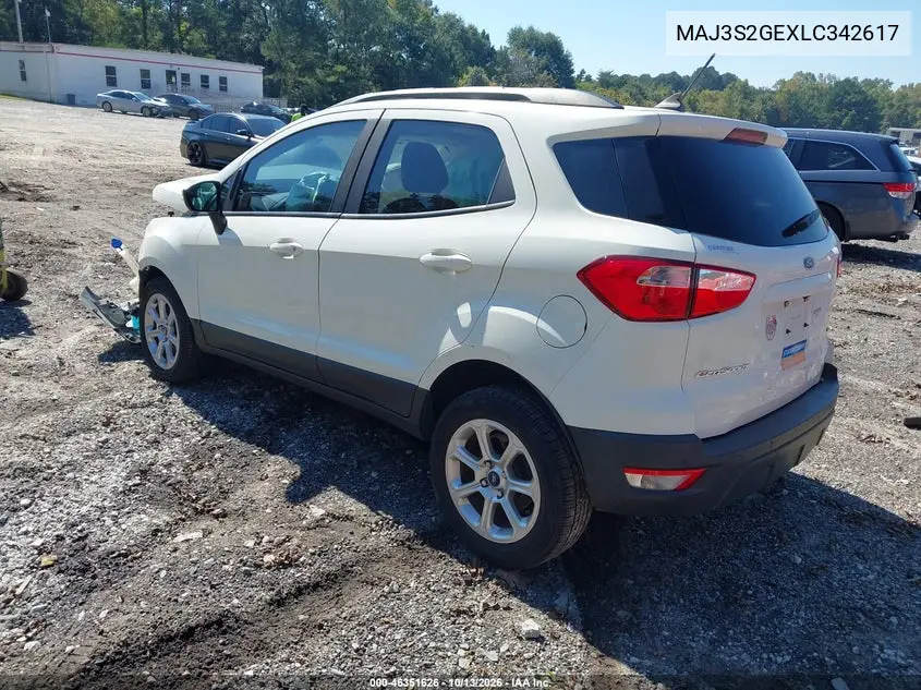 2020 FORD ECOSPORT VIN MAJ3S2GEXLC342617 — фото 3