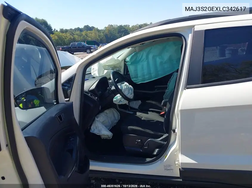 2020 FORD ECOSPORT VIN MAJ3S2GEXLC342617 — фото 5