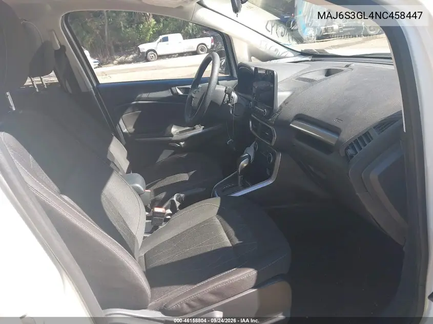 2022 FORD ECOSPORT VIN MAJ6S3GL4NC458447 — фото 5