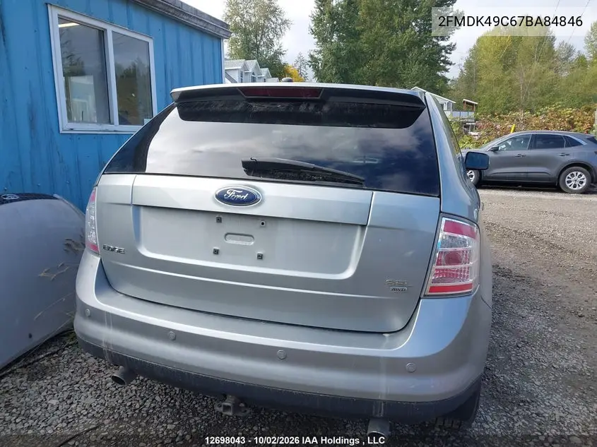 2007 FORD EDGE VIN 2FMDK49C67BA84846 — фото 16