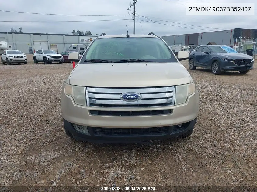 2007 FORD EDGE VIN 2FMDK49C37BB52407 — фото 12
