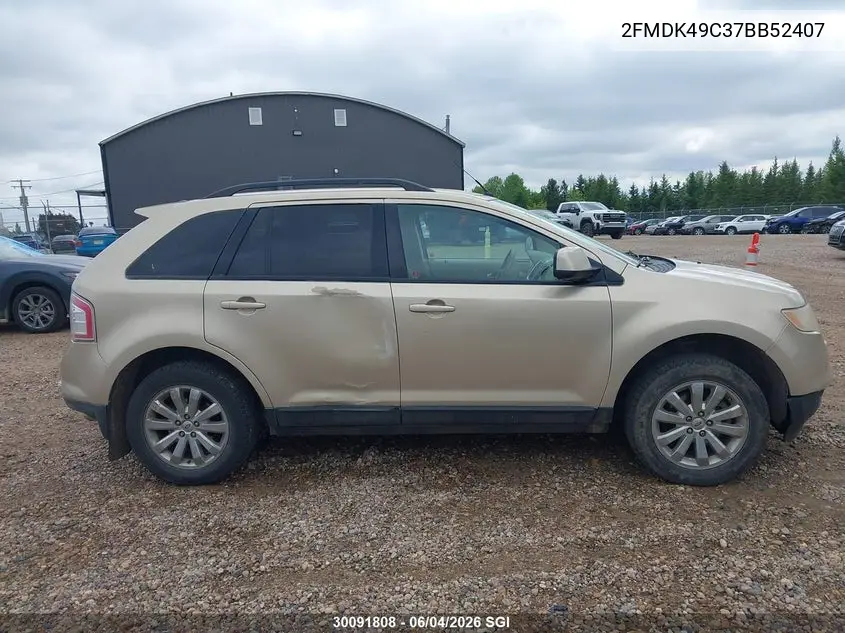 2007 FORD EDGE VIN 2FMDK49C37BB52407 — фото 13