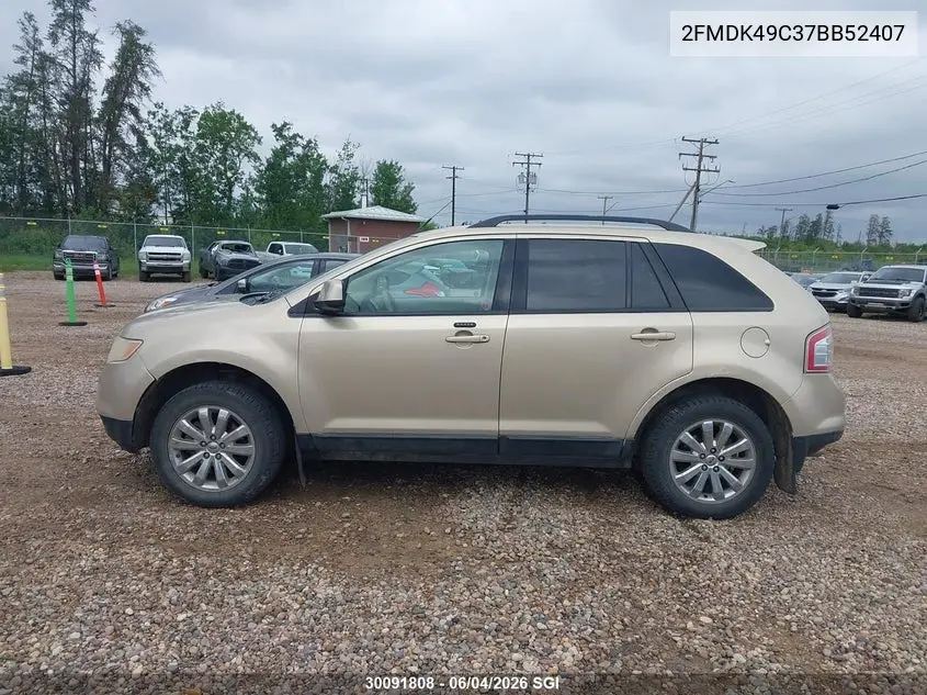 2007 FORD EDGE VIN 2FMDK49C37BB52407 — фото 14