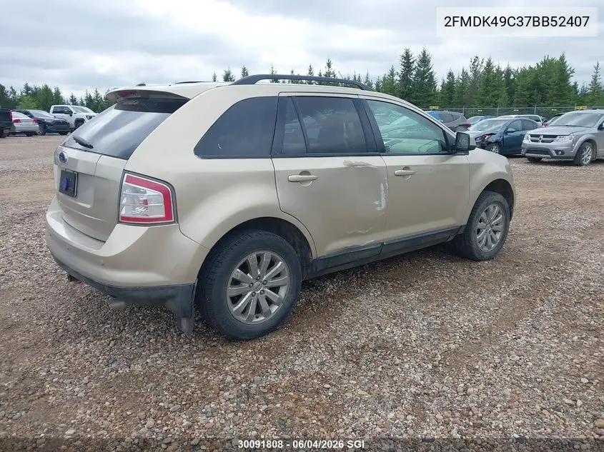 2007 FORD EDGE VIN 2FMDK49C37BB52407 — фото 4