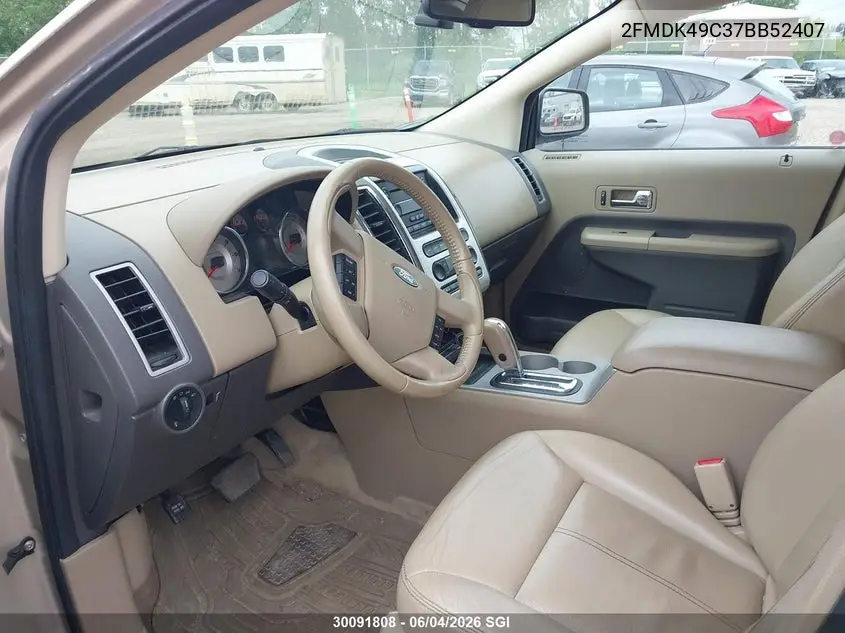 2007 FORD EDGE VIN 2FMDK49C37BB52407 — фото 7