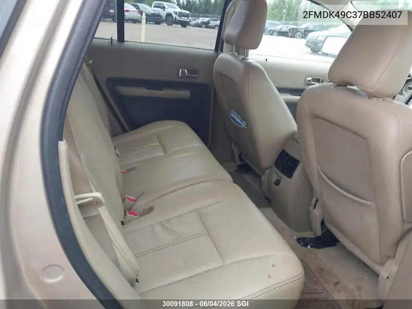 2007 FORD EDGE VIN 2FMDK49C37BB52407 — фото 8