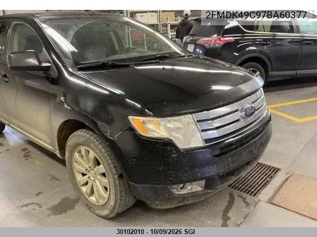 FORD EDGE 2007, VIN 2FMDK49C97BA60377