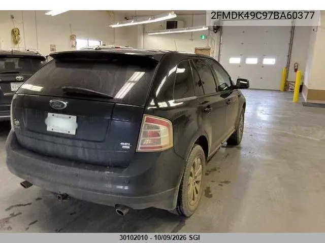 2007 FORD EDGE VIN 2FMDK49C97BA60377 — фото 4