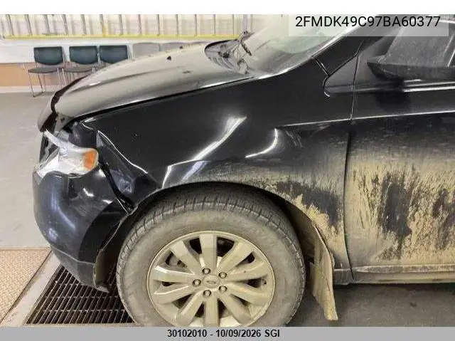 2007 FORD EDGE VIN 2FMDK49C97BA60377 — фото 7