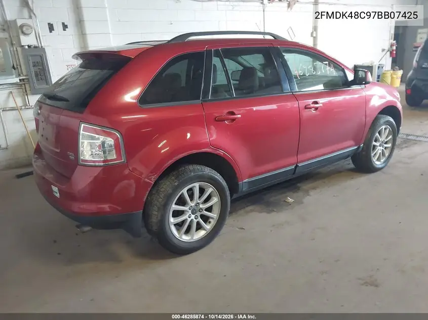 2007 FORD EDGE VIN 2FMDK48C97BB07425 — фото 4