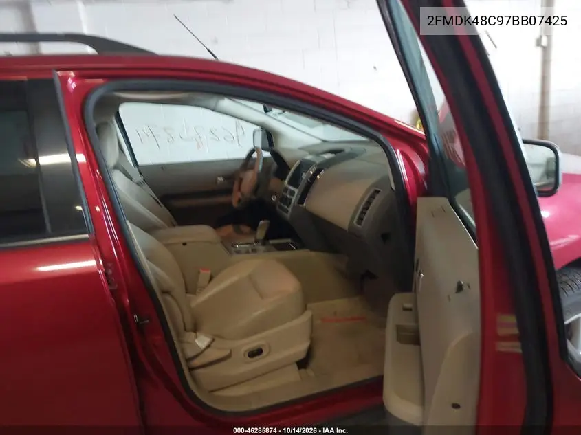 2007 FORD EDGE VIN 2FMDK48C97BB07425 — фото 5