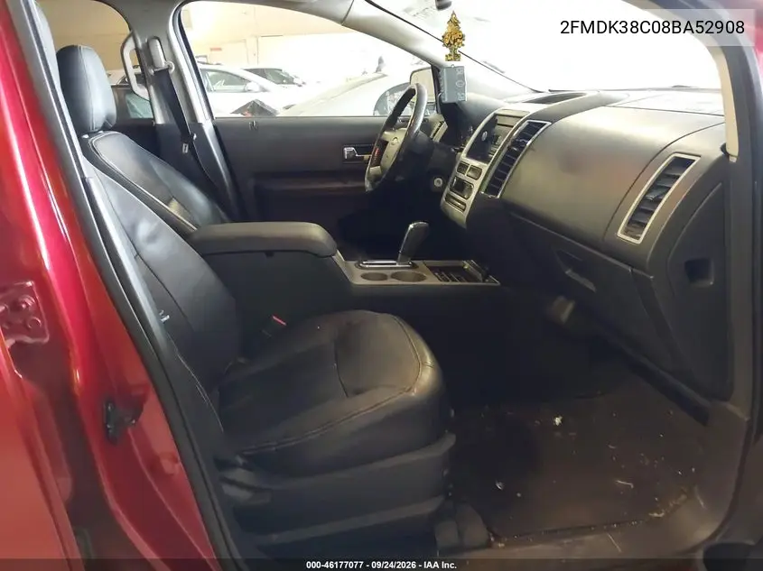 2008 FORD EDGE VIN 2FMDK38C08BA52908 — фото 5