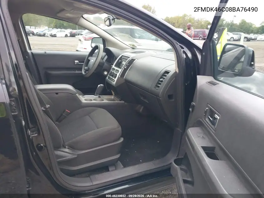2008 FORD EDGE VIN 2FMDK46C08BA76490 — фото 5