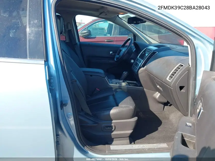 2008 FORD EDGE VIN 2FMDK39C28BA28043 — фото 5