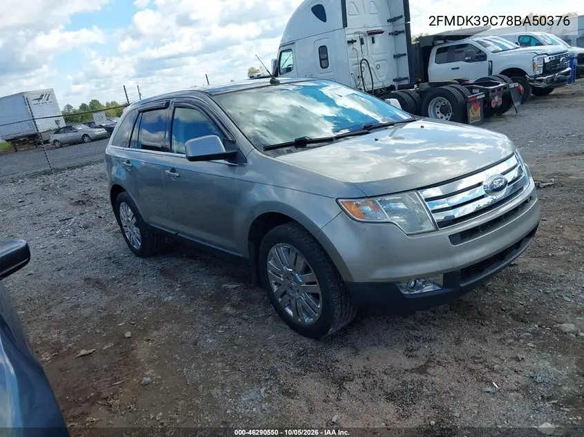 FORD EDGE 2008, VIN 2FMDK39C78BA50376