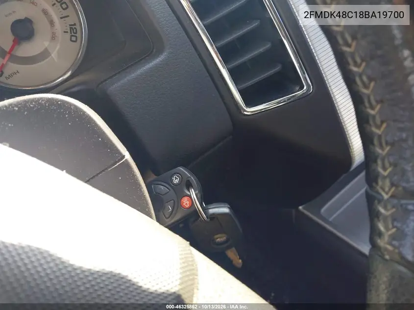 2008 FORD EDGE VIN 2FMDK48C18BA19700 — фото 11