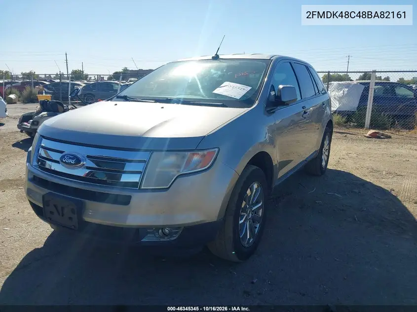 2008 FORD EDGE VIN 2FMDK48C48BA82161 — фото 2