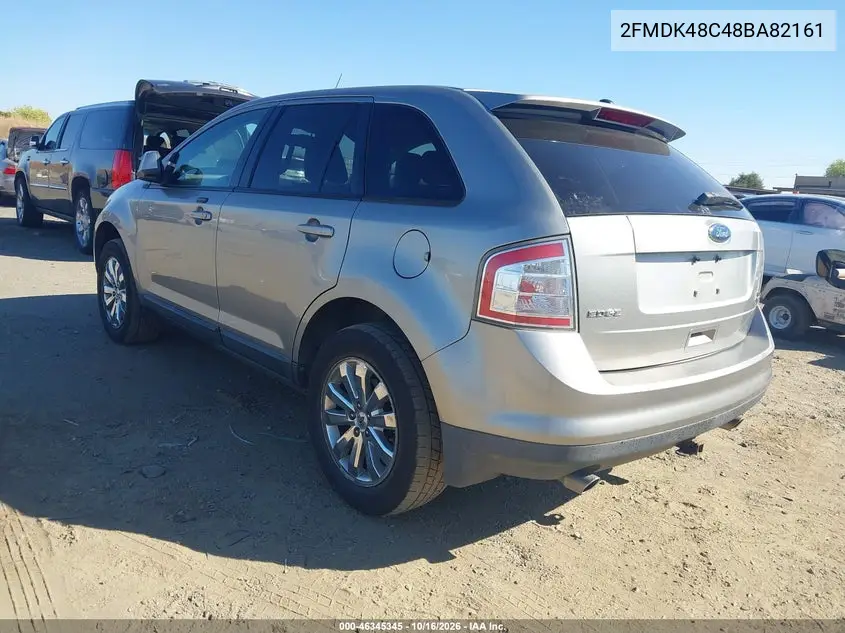 2008 FORD EDGE VIN 2FMDK48C48BA82161 — фото 3