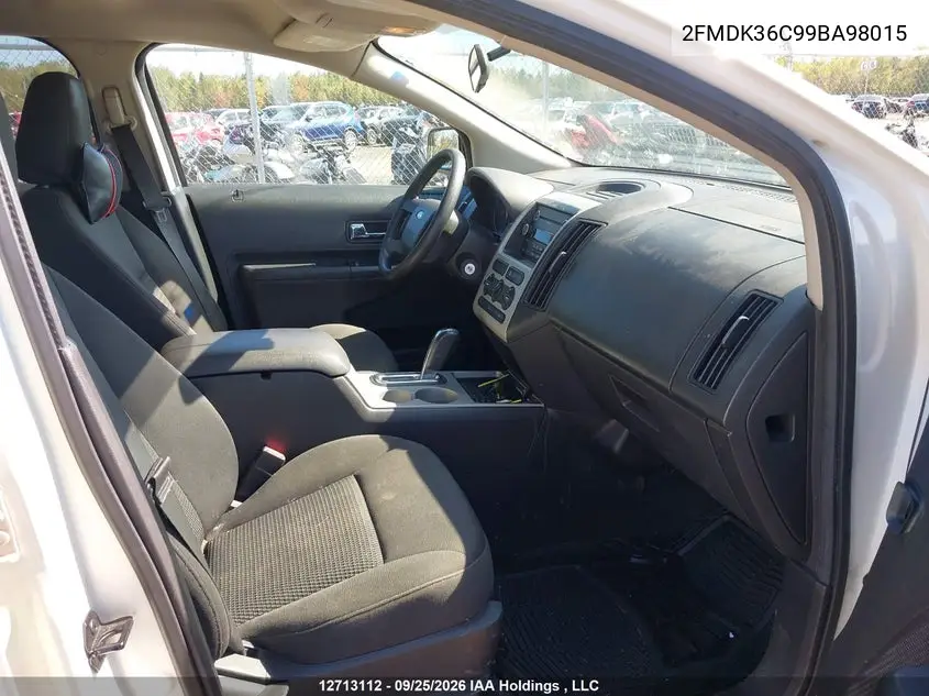 2009 FORD EDGE VIN 2FMDK36C99BA98015 — фото 5