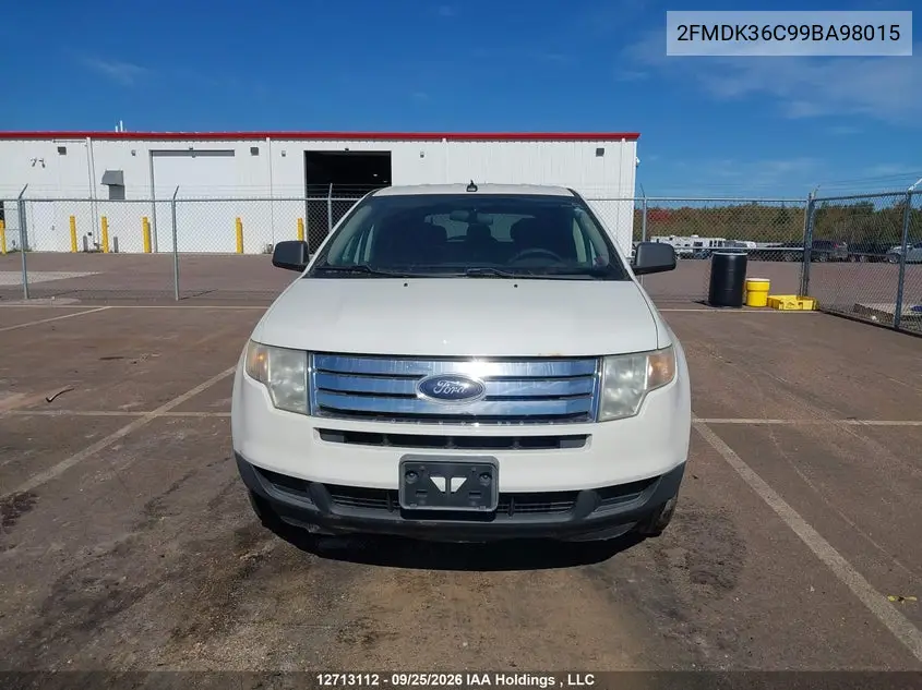 2009 FORD EDGE VIN 2FMDK36C99BA98015 — фото 6