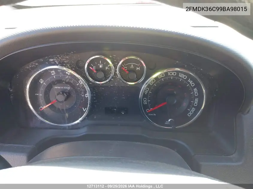 2009 FORD EDGE VIN 2FMDK36C99BA98015 — фото 7